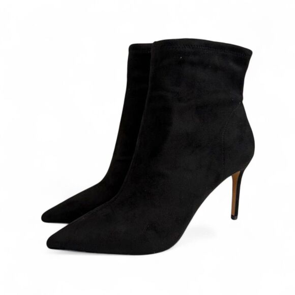 JESSICA SIMPSON Semaja Black Pointed Toe Boot Bootie, NEW! Size 11 - Picture 2 of 11